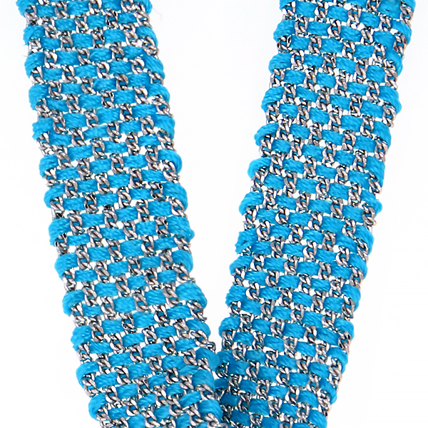 Колье-шарф ручной работы с кисточками